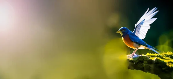 bird, songbird, cyanistes caeruleus, Small bird with blue wings and yellow belly resting on bough. Colorful songbird in autumn. Blue Tit, great tit, wildlife photography, beautiful bird in the forest, close up of a beautiful bird
