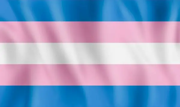 Transgender Flag Identity Concept — Stock Photo, Image