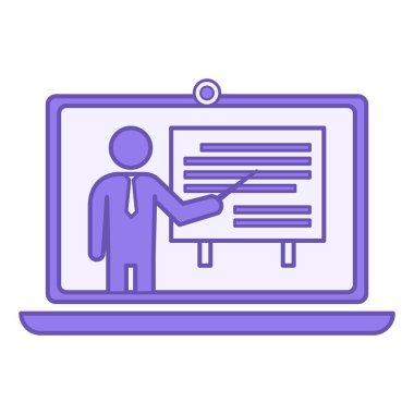 Renkli Rota Simgesi. Çevrimiçi Kursların Vektör Simgesi. İleri düzey eğitim, koçluk, seminer. Atölye kavramı