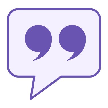 Renkli Remark Simgesi. Vektör İllüstrasyonu. Yazarın Metin Açıklaması. Kavram Konuşması