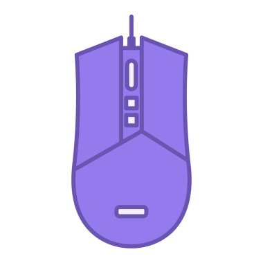 Renkli Bilgisayar Fare Simgesi. İmleç Kontrol Aygıtı. Gadget, Teknoloji. Kavram Aygıtları