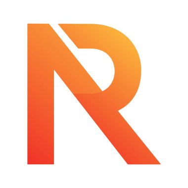 Mektup logosu. vektör çizimi tasarımı