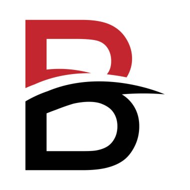 Soyut b harfi logosu