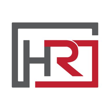 ilk logo harfi h şablon vektör tasarımı