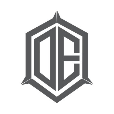 Üç harfli altıgen logosu simgesi.