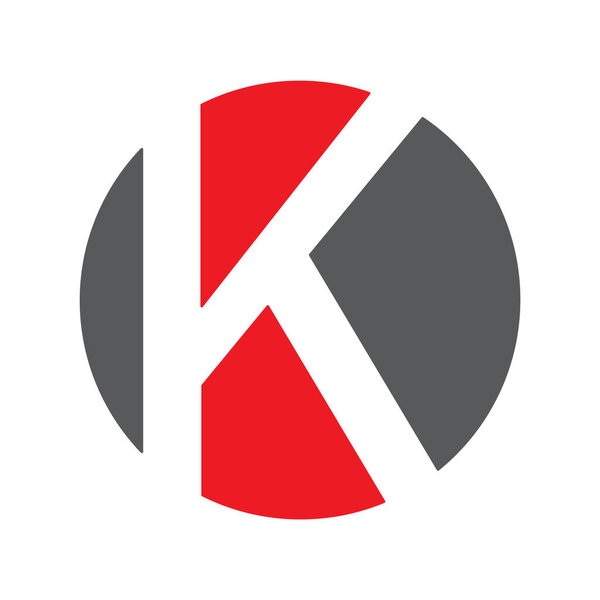 k letter business template