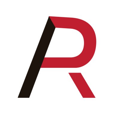 İlk R harfi logo şablonu tasarımı. R logo vektör şablonu kraliyet iş simgesini ücretsiz indirme yükü.