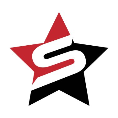 Yıldız logo şablonu tasarımı