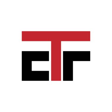 ETF logo tasarımı. TE veya BT logo vektörleri. Yaratıcı ET ya da TF logosu tasarımı. Basit ET logo vektörleri. Soyut E logo tasarımı. Alfabe TFE logo tasarımı. Lüks TE veya BT logo tasarımı. Modern Eşsiz TE logo tasarımı. Moda ET veya FT logo tasarımı.