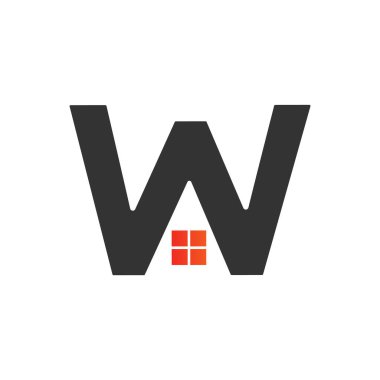 W logosu tasarımı. W logo vektörleri. W logosu tasarımı. Lüks gayrimenkul W logosu tasarımı. Mülk, House Building logosu, bir ev kiralama, inşaat, mimari logo, finans, yatırım W logosu tasarımı. W harfi logo tasarımı. Basit W, H, Bir logo tasarımı