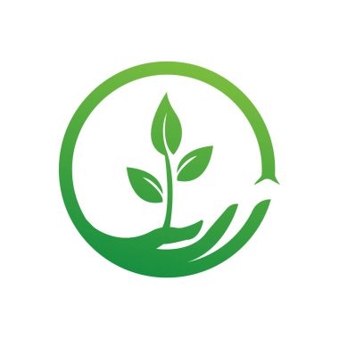 Yeşil yaprak logosu tasarımı. Bakım logosu tasarımı. Sebze logosu tasarımı. Peyzaj logosu tasarımı. Orman logosu tasarımı. Eko logo tasarımı. Doğal logo tasarımı. Çiftlik logosu tasarımı. Tarım, bitki, organik gıda logosu tasarımı. Yeşil ev logosu tasarımı