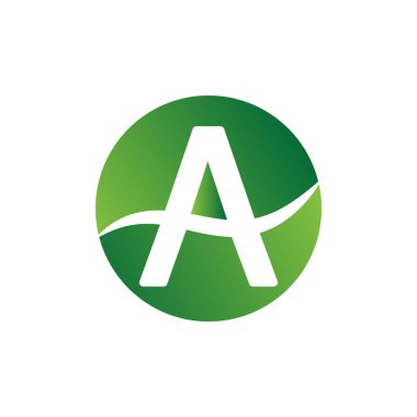 Yeşil A logo tasarımı. A logo vektörlerini çember içine al. A harfi logo vektörleri. Doğal A logosu tasarımı. Eko-A logo vektörleri. Organik A logo vektörleri. Organik Gıda A logo tasarımı. Yaratıcı A logosu tasarımı. Sebzeli gıda amblemi taşıyıcıları. Basit AB mi yoksa bir logo tasarımı mı?