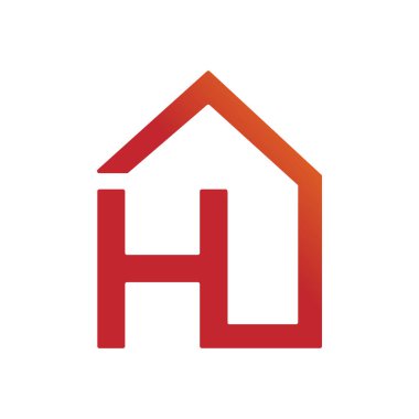 H logosu tasarımı. H evi logo tasarımı. Lüks H emlak logosu tasarımı. H Binası logo vektörleri. H Evi logo tasarımı. Mimari logo tasarımı. Otel ikon vektörleri. Mülkiyet H logo vektörleri. Güvenlik hizmeti ya da H 'yi Kaydet logosu. H logo Vektörü