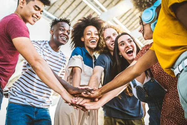 Diverse Friends Unity Togetherness Volunteer Community Concept University Relationship Creative — Stock Photo, Image