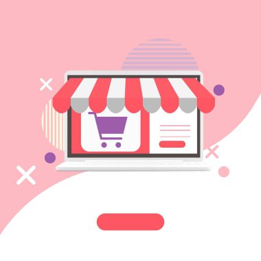 Ürün promosyonlarınızı düzenlemek için uygun renk ve belirli unsurlar açısından basit post medya arkaplanı ve göstergesi tasarımı.