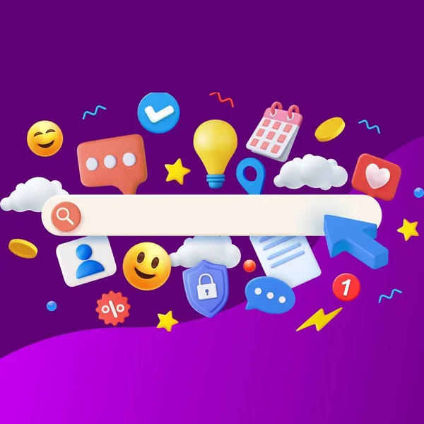 This stunning design background for social media promotion focuses on the rich and attractive purple color, combining abstract elements and various shades of purple to create an elegant and modern look. It can help your content stand out and enhance