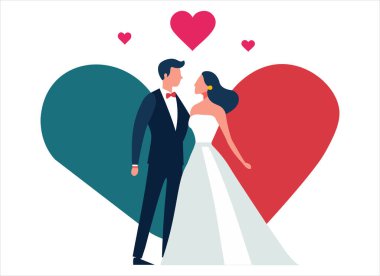 Kalpli Romantik Çift İllüzyonu