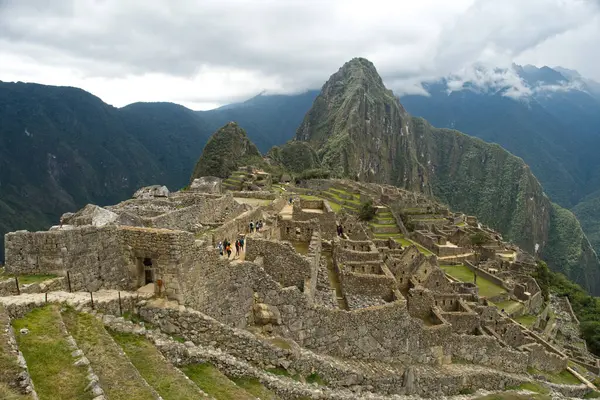 Machu Picchu harabeleri. unesco Dünya Mirası Sitesi
