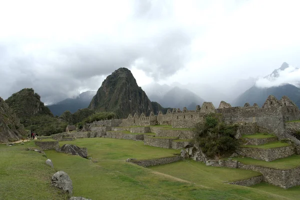machu picchu, peru - 16 Eylül 2023: Maço Picu 'nun sabah manzarası,