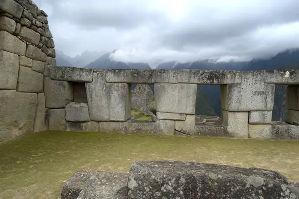 machu picchu, peru - 16 Eylül 2023: Maço Picu 'nun sabah manzarası,