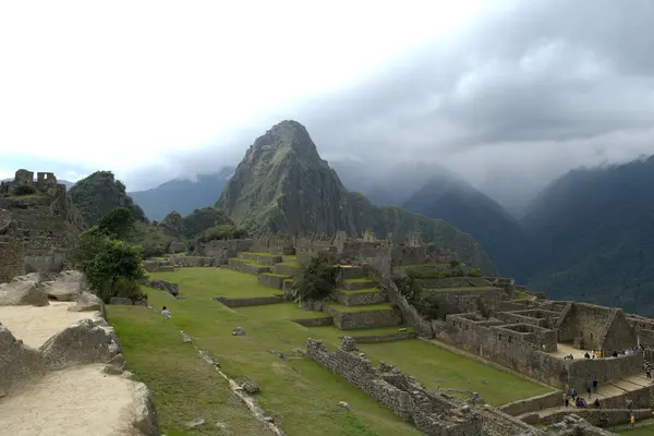 machu picchu, peru - 16 Eylül 2023: Maço Picu 'nun sabah manzarası,