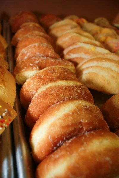 Ev yapımı çörekler yakın çekim