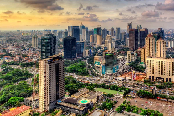 Jakarta Officially Special Capital Region Jakarta Capital Indonesia Jakarta Center — Stock Photo, Image