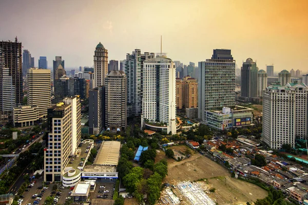Jakarta Ist Offiziell Die Sonderhauptstadtregion Jakarta Die Hauptstadt Indonesiens Jakarta — Stockfoto