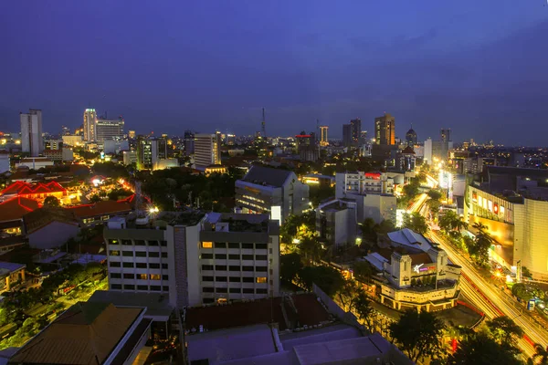 수라바야는 인도네시아 주도이며 자카르타 다음으로 번째로 도시이다 2023 — 스톡 사진