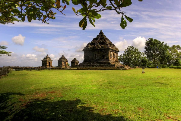 Templo Ijo Candi Hindú Situado Ratu Boko Unos Este Yogyakarta —  Fotos de Stock