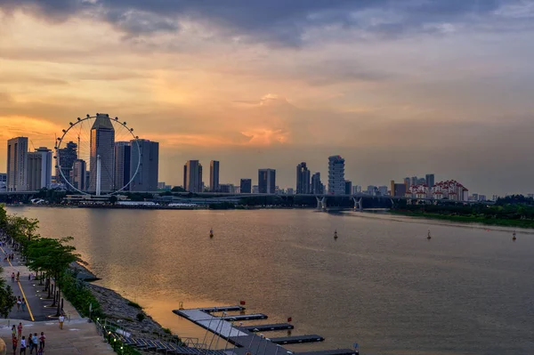 Singapur Resmi Adıyla Singapur Cumhuriyeti Güneydoğu Asya Bulunan Bir Ada — Stok fotoğraf