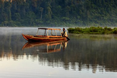 Situ Gunung, Gunung Pangrango Köyü, Kadudampit Bölgesi, Sukabumi Regency, Batı Java Endonezya 'daki Gede Pangrango Ulusal Parkı' nda bulunmaktadır. 24 05 2023