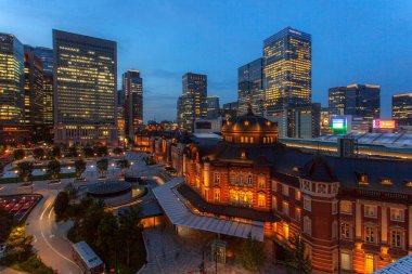 Tokyo İstasyonu, Chiyoda City, Tokyo, Japonya 'da bulunan bir tren istasyonudur. Orijinal istasyon Chiyoda 'nın Marunouchi iş bölgesinde, İmparatorluk Sarayı' nın yanında yer almaktadır. 19 Haziran 2018