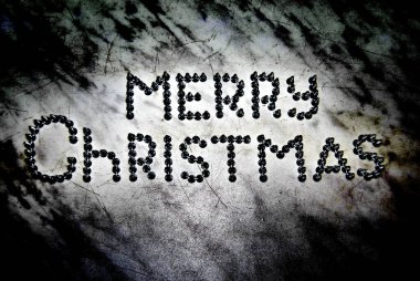 Mutlu Noel yazıtları. Yaratıcı uygulamada.