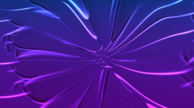 Kırık camların dekoratif deseni. Sanat ekran koruyucu. Kırık cam efektli mavi menekşe arkaplan.