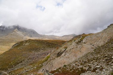 Yüksek Tatras dağından manzara, Slovakya.