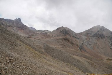 Dağların güzel manzarası
