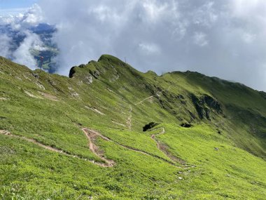 güzel Kitzbhel 'de panoramik fotoğraf - büyük retenstein