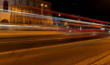 Çek Cumhuriyeti 'ndeki Pilsen şehrinin güzel bir manzarası.