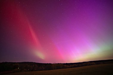 Yıldızlı güzel gece gökyüzü