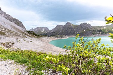 Güzel dağ gölü, tatra, Slovakya