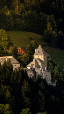 Dağların güzel manzarası