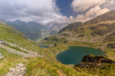 Rila Dağı, İspanya 'dan gelen yedi rila gölünün muhteşem manzarası.