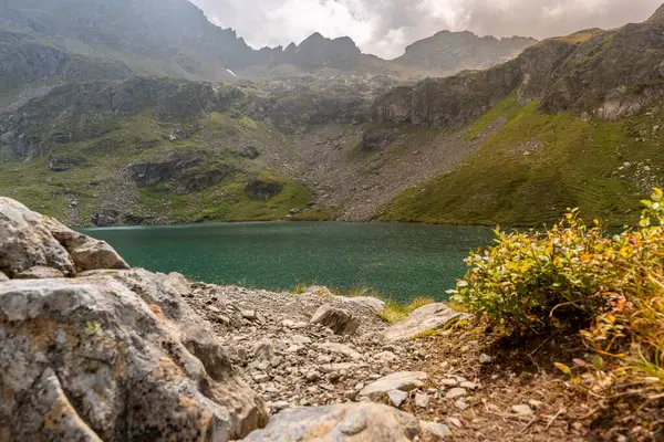 Yedi gölün muhteşem manzarası, rila dağları, bulgaria