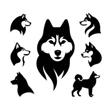 Siluet Katı Vektör Köpek Seti, Köpekler, Köpekler, Köpekler, Köpekler, Köpekler, Köpekler, Köpekler, Köpekler, Köpekler,.
