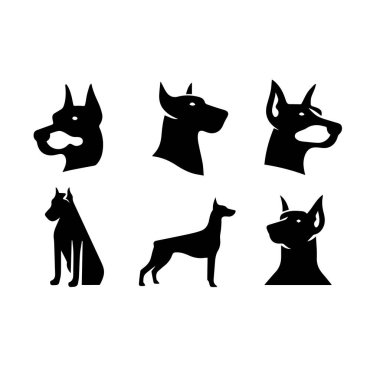 Siluet Katı Vektör Köpek Seti, Köpekler, Köpekler, Köpekler, Köpekler, Köpekler, Köpekler, Köpekler, Köpekler, Köpekler,.