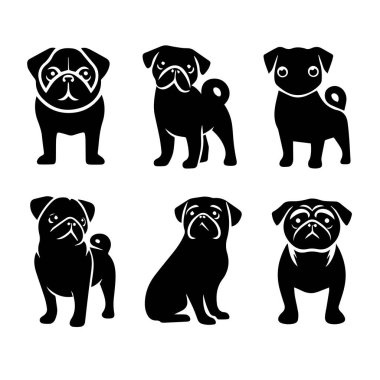 Siluet Katı Vektör Köpek Seti, Köpekler, Köpekler, Köpekler, Köpekler, Köpekler, Köpekler, Köpekler, Köpekler, Köpekler,.