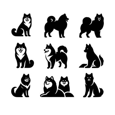 Siluet Katı Vektör Köpek Seti, Köpekler, Köpekler, Köpekler, Köpekler, Köpekler, Köpekler, Köpekler, Köpekler, Köpekler,.