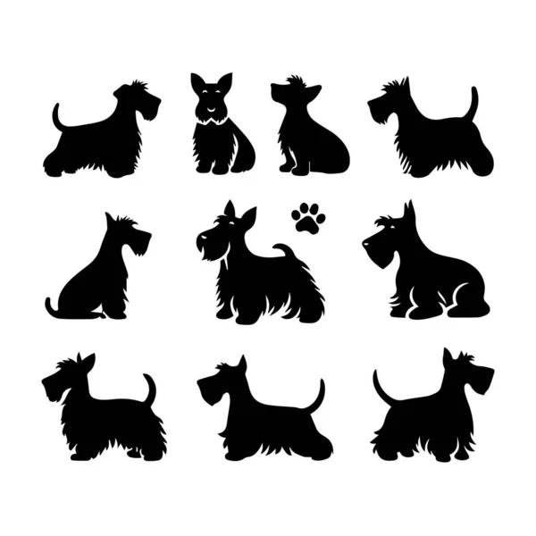 Siluet Katı Vektör Köpek Seti, Köpekler, Köpekler, Köpekler, Köpekler, Köpekler, Köpekler, Köpekler, Köpekler, Köpekler,.