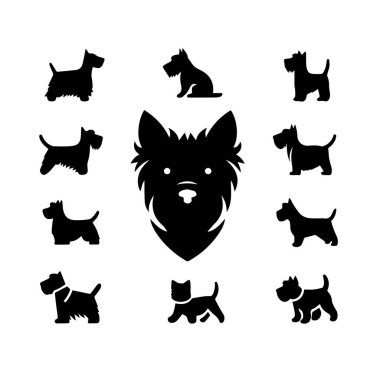 Siluet Katı Vektör Köpek Seti, Köpekler, Köpekler, Köpekler, Köpekler, Köpekler, Köpekler, Köpekler, Köpekler, Köpekler,.